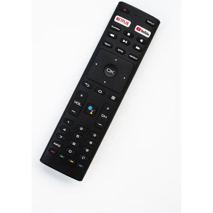 Vervangende afstandsbediening compatibel met Continental Edison CELED43SAFHD20B7 MHD42A0Y-66830