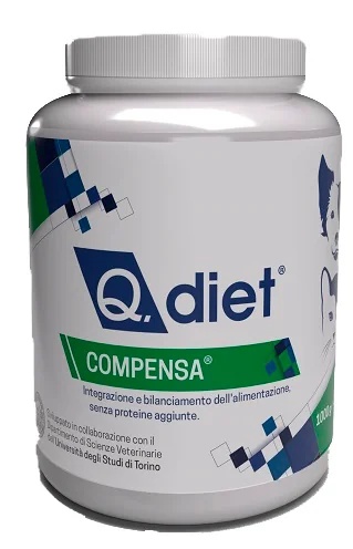 Q VET Complete Q Diet Powder 1000g Ácidos grasos esenciales para gatos