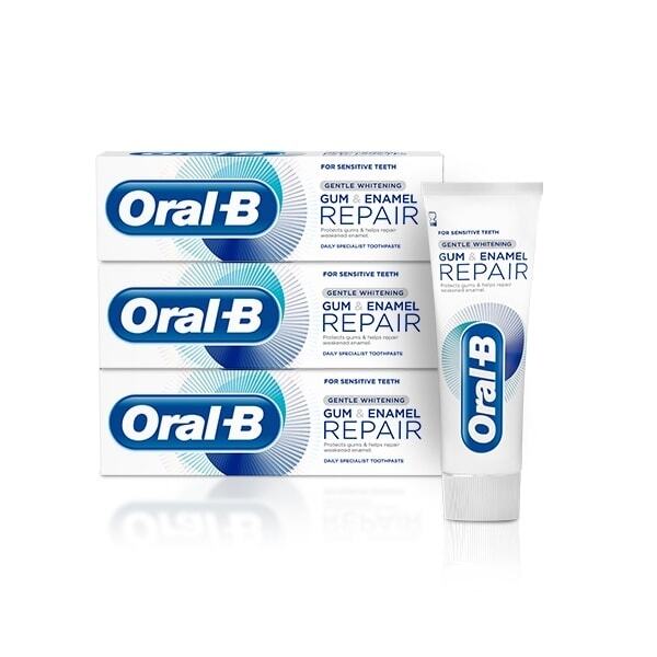 Zubní pasta Oral-B Gum & Enamel Repair 3měsíční sada 75ml
