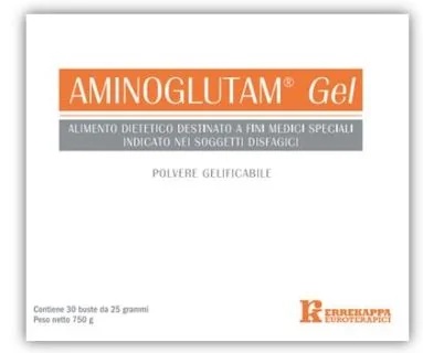 AMINOGLUTAM Aminoglutamaat gel voedingssupplement 30 zakjes van 25 g