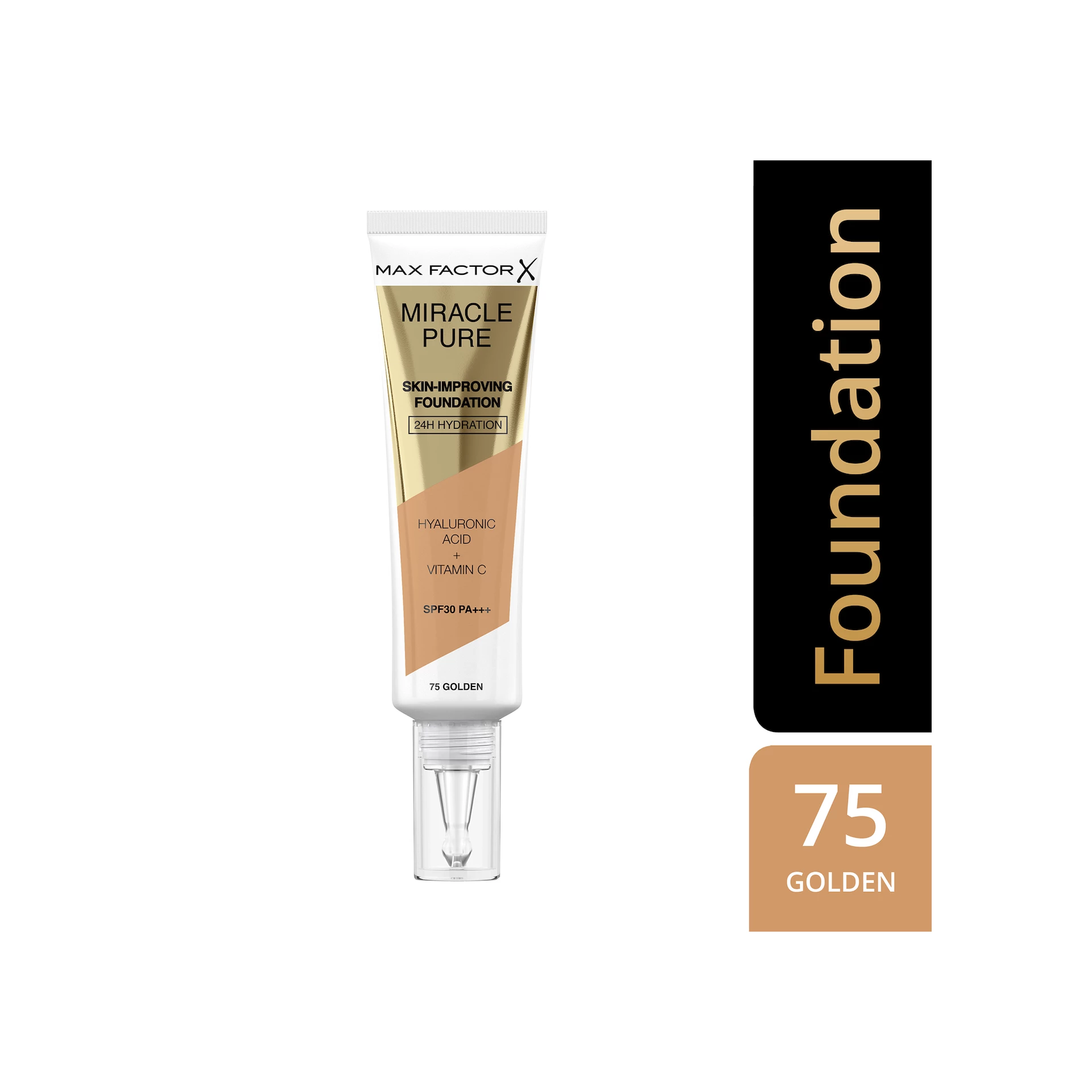 Miracle Pure tekući puder za poboljšanje kože 75 Golden - Max Factor