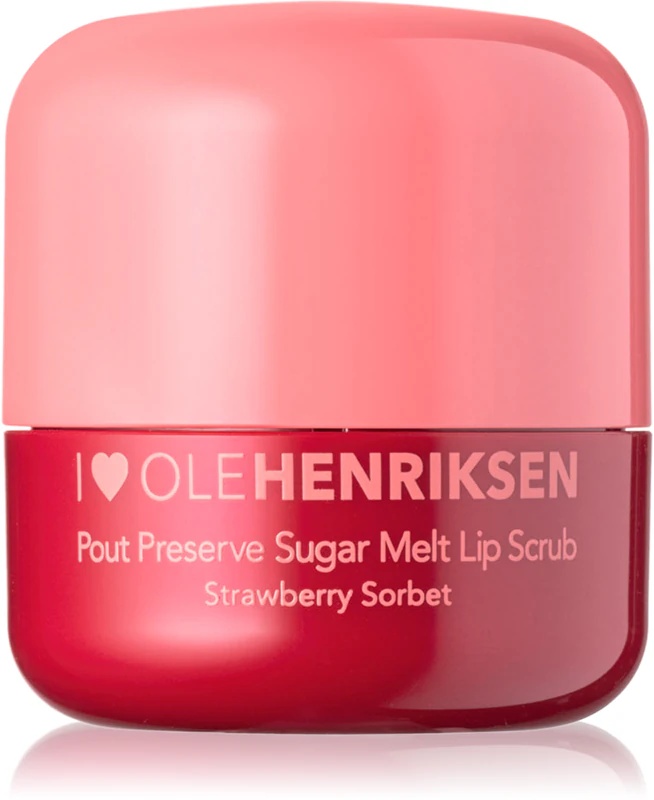 OLEHENRIKSEN Pout Preserve Sugar Melt šveičiamasis lūpų šveitiklis, šveičiamasis cukrus, ut