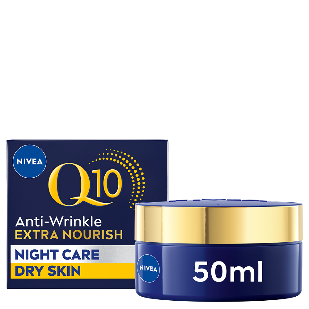 NIVEA Q10 Extra Nourish Mélyregeneráló Éjszakai Krém 50 ml