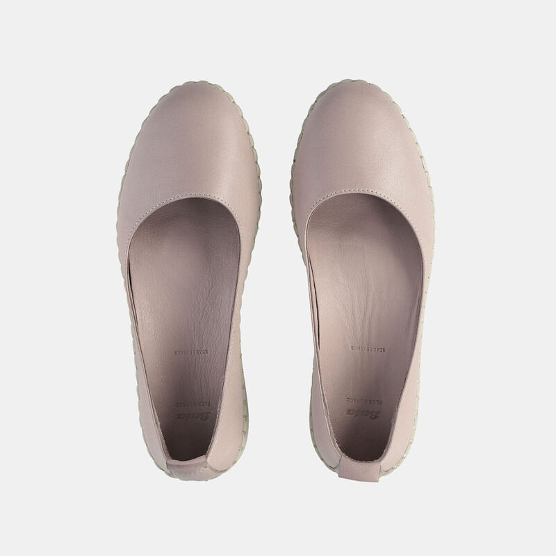 Női bőr balerina