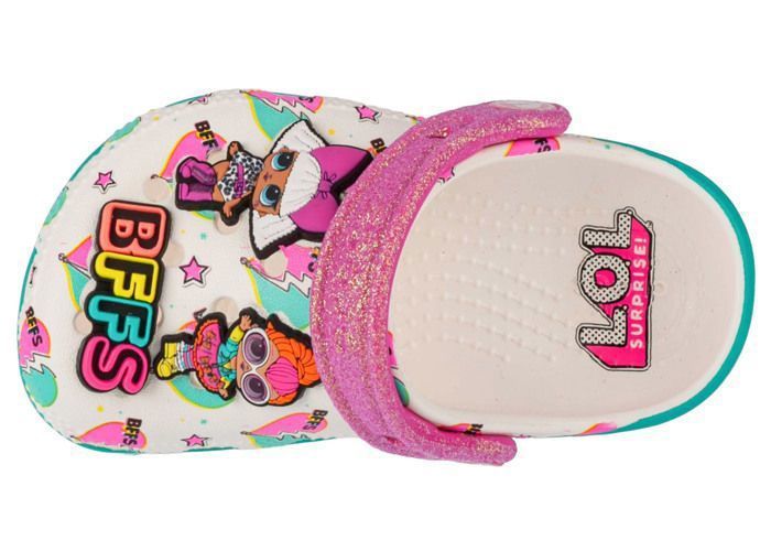 Flipflops - CROCS - Classic Clog LOL Surprise BFF - Wit - Meisje (Kinder) - Synthetisch (Croslite)