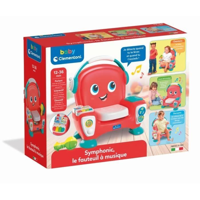 Sillón infantil interactivo - Clementoni Symphonic - 4 modos de juego