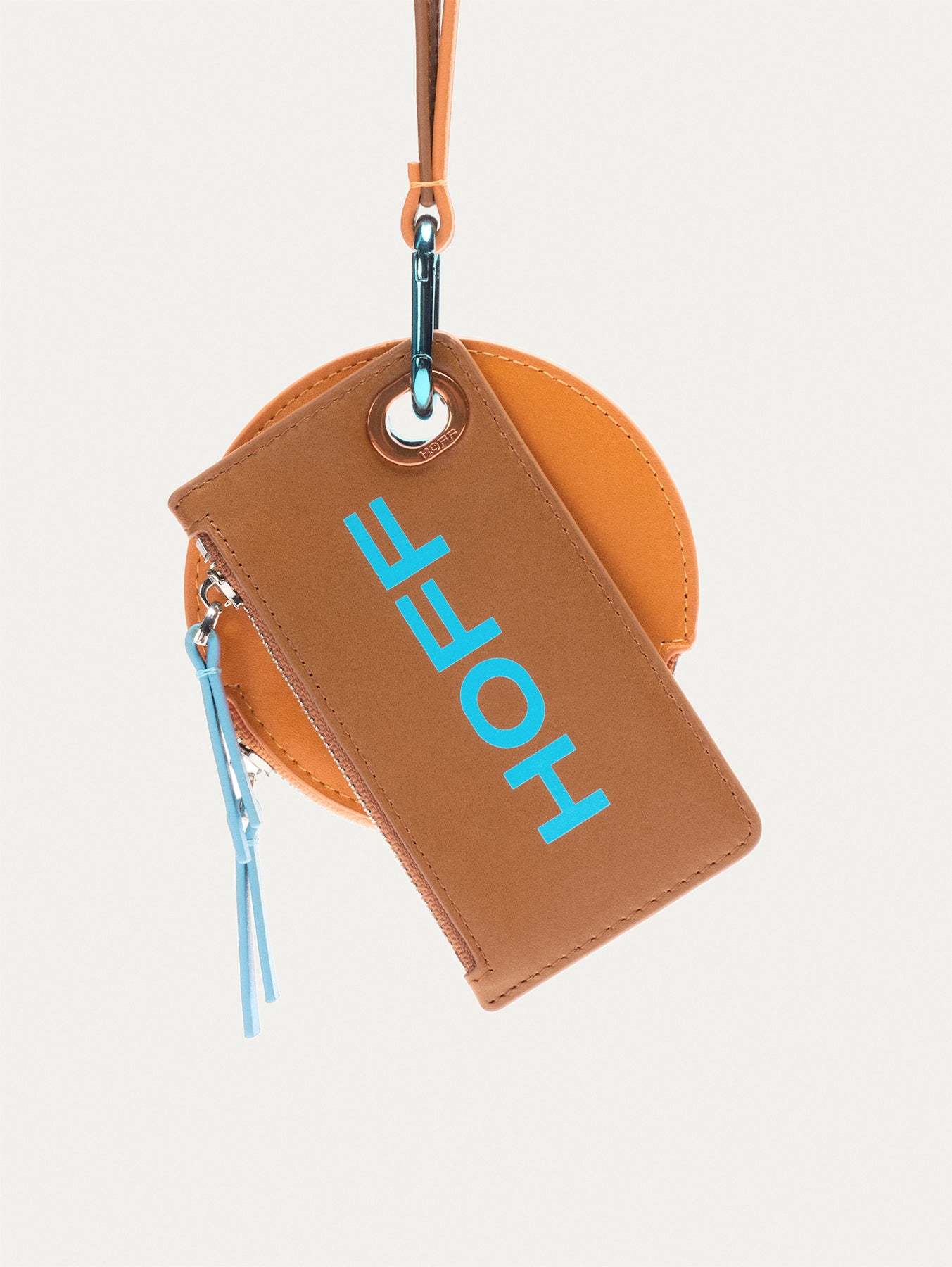 CARTERA MODULAR CON CORREA NARANJA