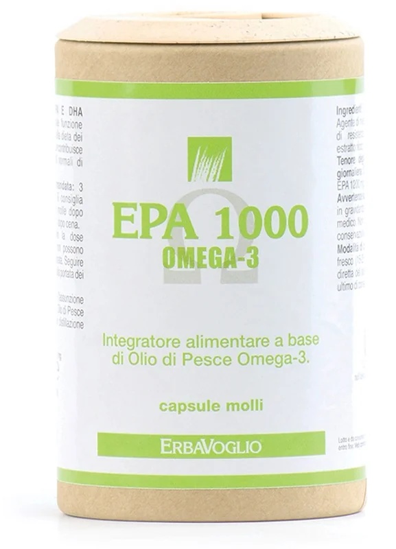 ERBAVOGLIO Epa 1000 Omega 3 60 perels