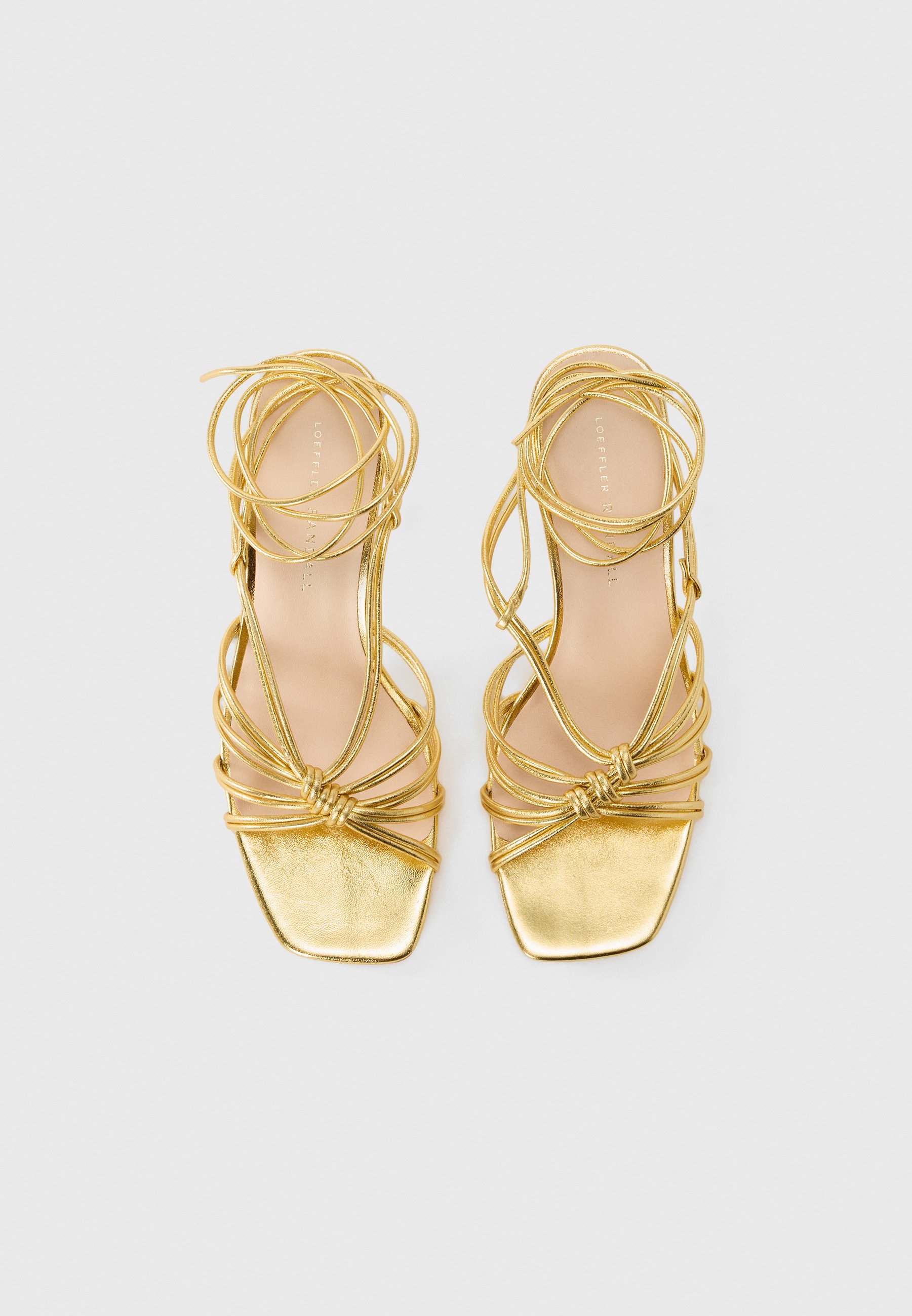Sandálias de salto alto Loeffler Randall VIVIENNE - douradas/coloridas