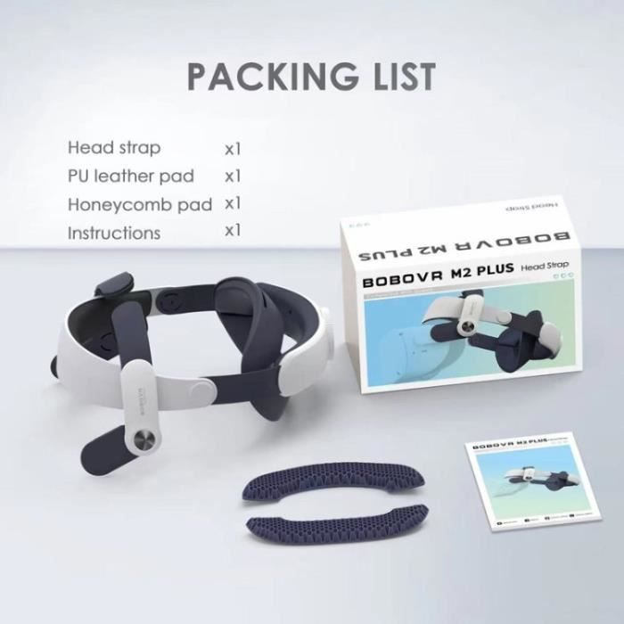 Bobovr M2 Plus Strap Elite Strap for Oculus Quest 2