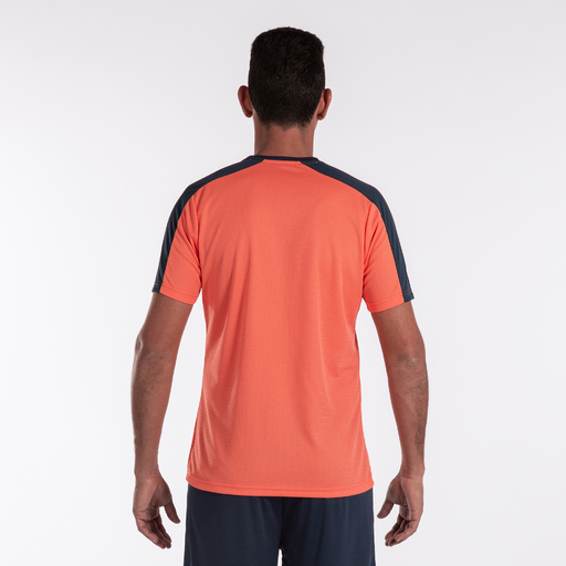 Tricou cu mânecă scurtă Joma Eco Championship, portocaliu fluorescent/bleumarin