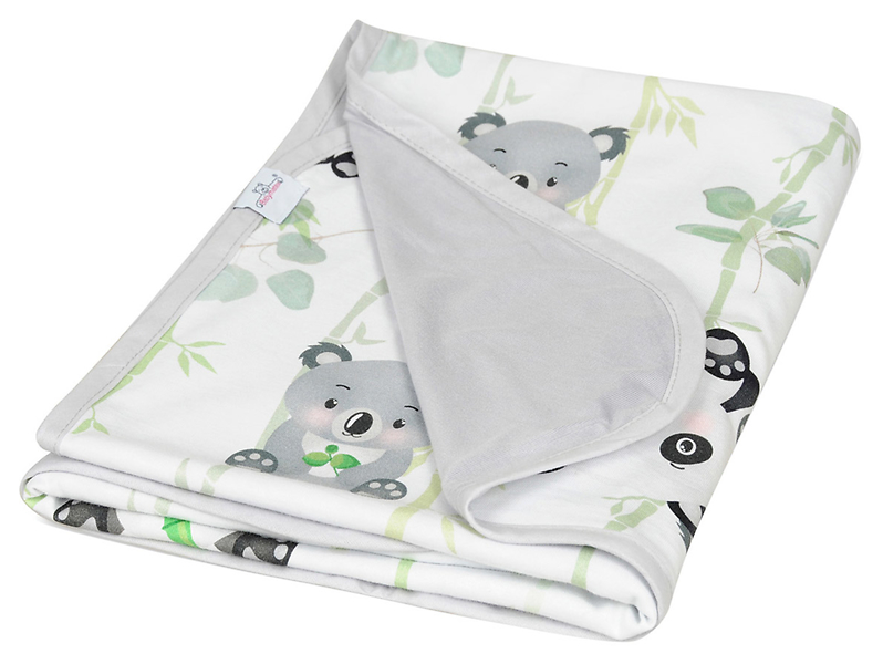Kocyk dwustronny Bears 100x75 wielokolorowy