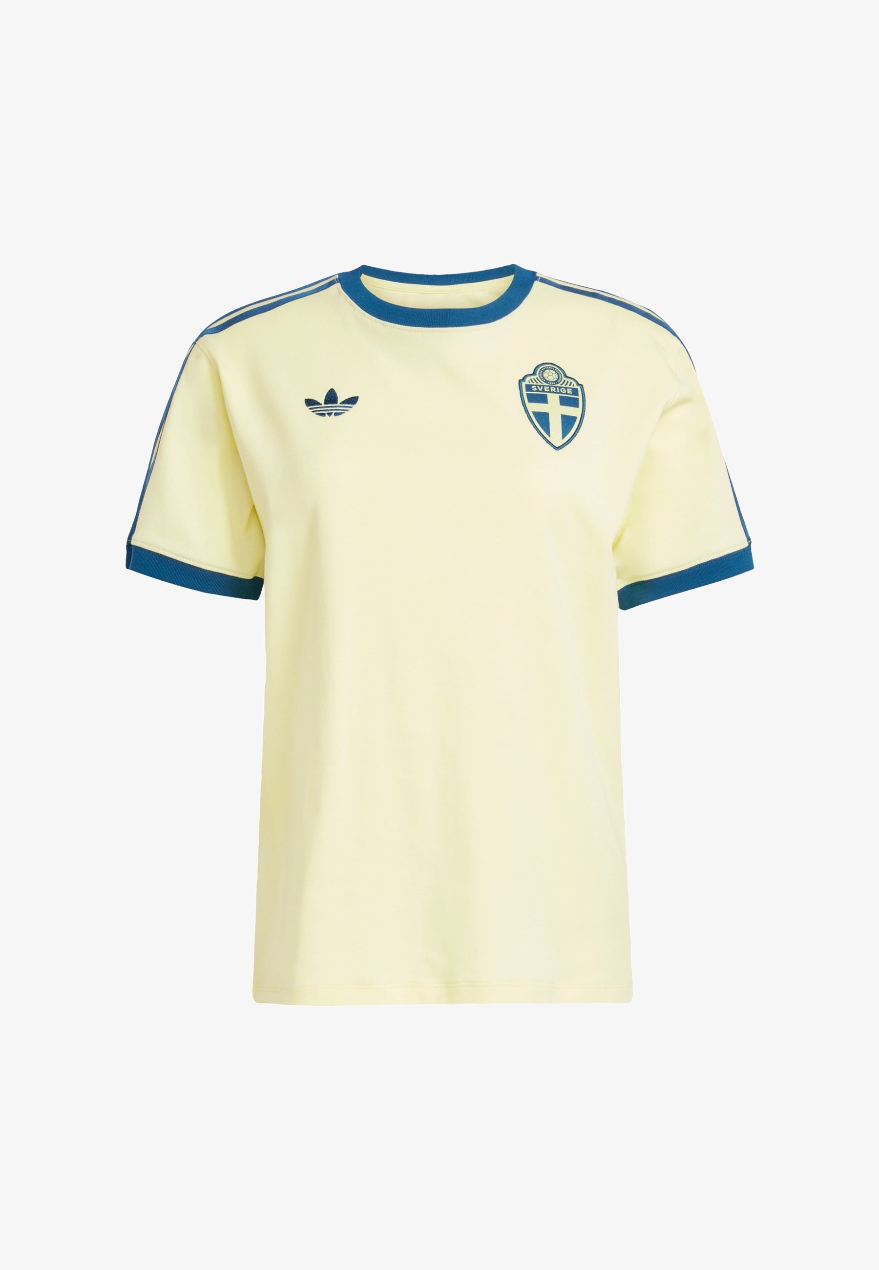 adidas Originals SVFF TEE - Tričko s potiskem - pearl citrine