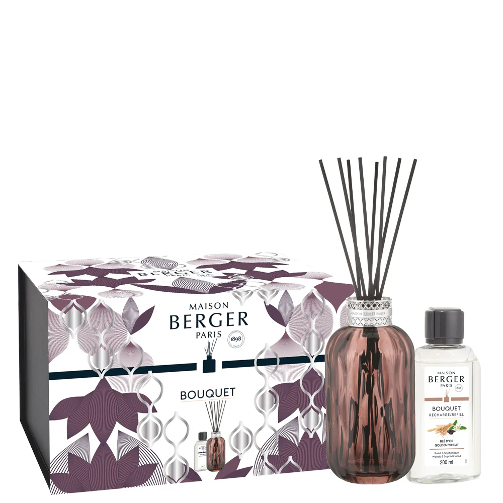 Bouquet Parfumé Coffret Quintessence Prune - Blé D'Or - Diffusore di Profumo