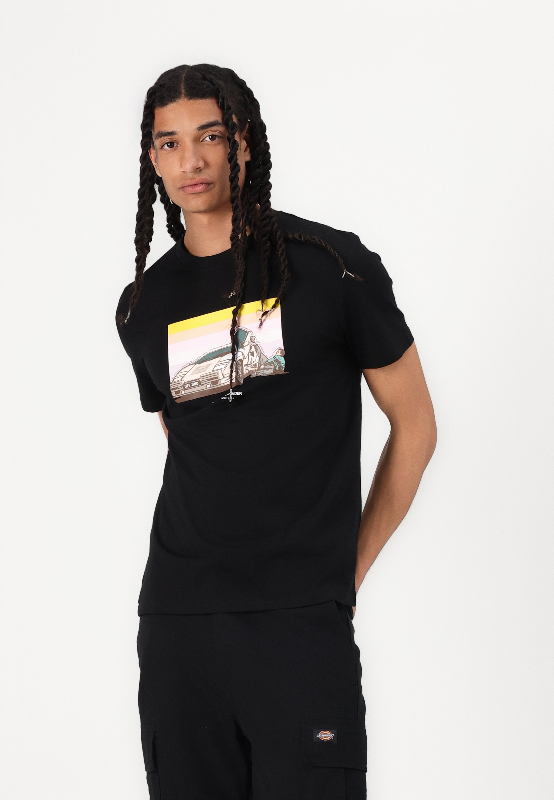 T-shirt imprimé QUAALUDES « Offensant du week-end » - noir