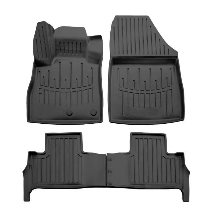 SCOUTT floor mats - Renault Scenic 4 - Premium rubber - 3D - Water resistant
