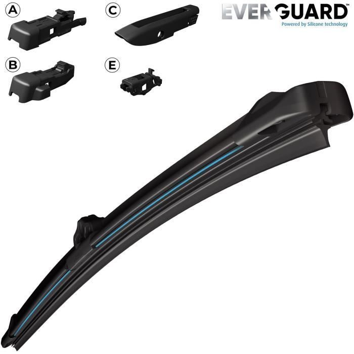 Escobilla limpiaparabrisas de silicona Everguard vsf60 x1 600 mm - VALEO - 566011