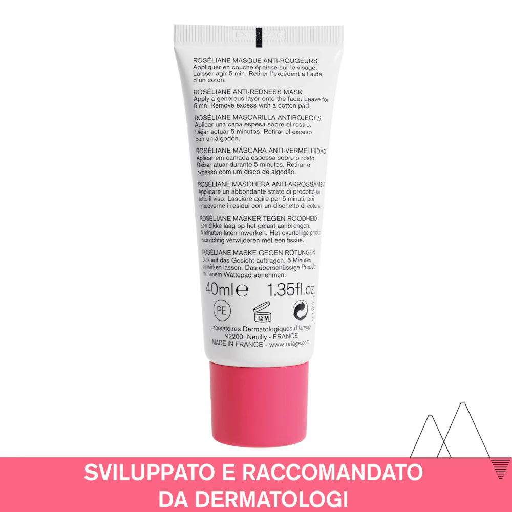 ROSÉLIANE Maschera anti-rossori - Maschera Lenitiva viso