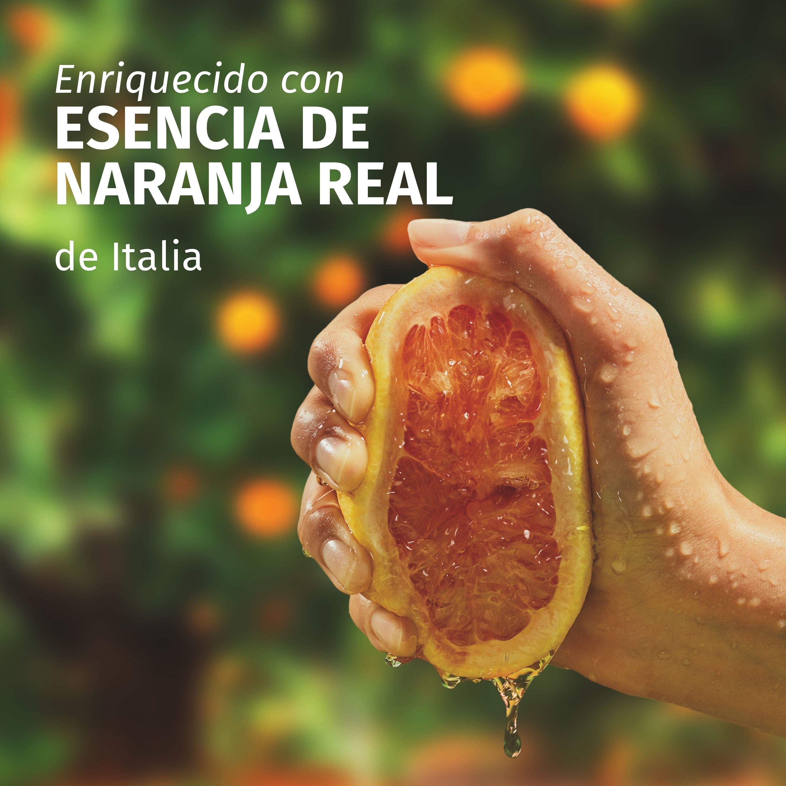 Balzam za volumen z vonjem pomaranče Balzami brez silikona