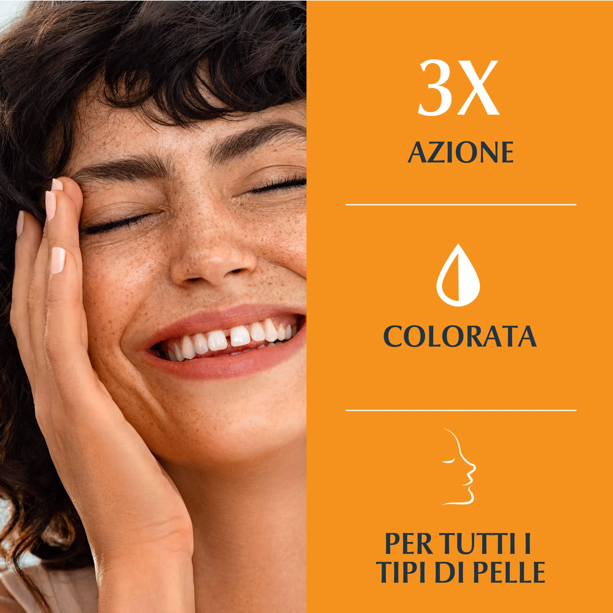 Sun Protection Photoaging Control Tinted Face Sun Gel-Creme SPF50+ - Solare viso alta prot., Crema viso colorata antirughe
