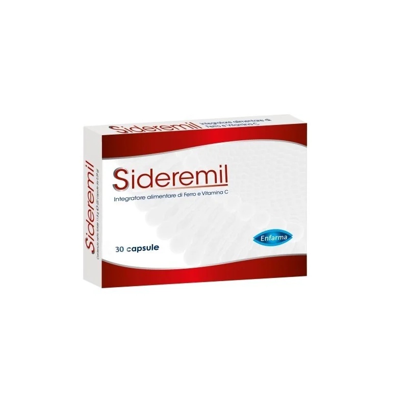 ENFARMA Sideremil 30 cápsulas Suplemento de ferro