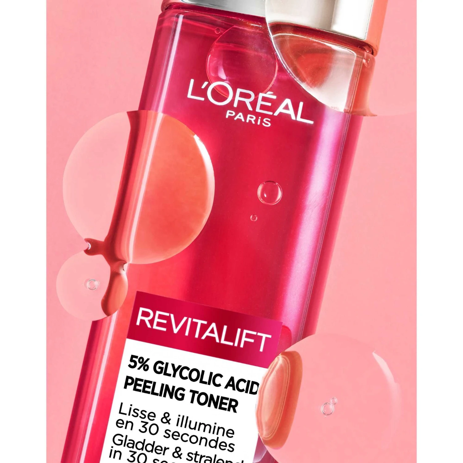 L’Oréal Paris Lotion Effet Peeling lissante et exfoliante à l'Acide Glycolique 5% 180 ml