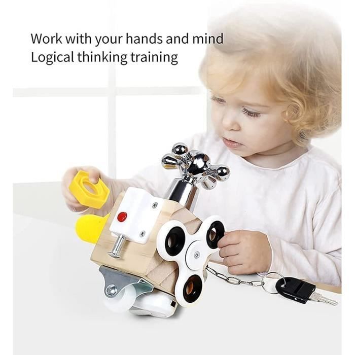 Activiteitenkubussen - Montessori - 6+ maanden - Unisex - Reisspeelgoed