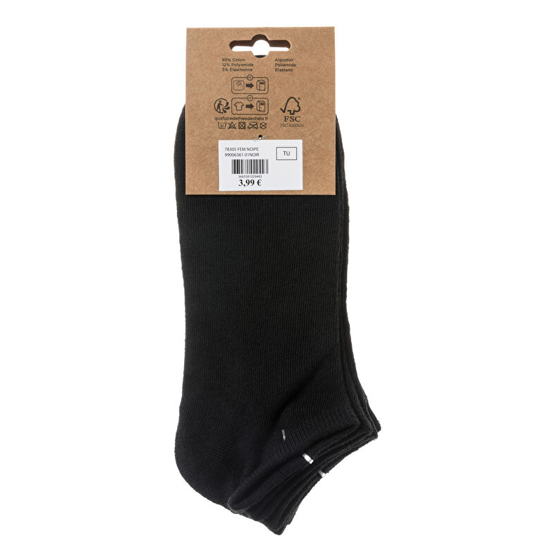 Chaussettes et collants Femme Noir