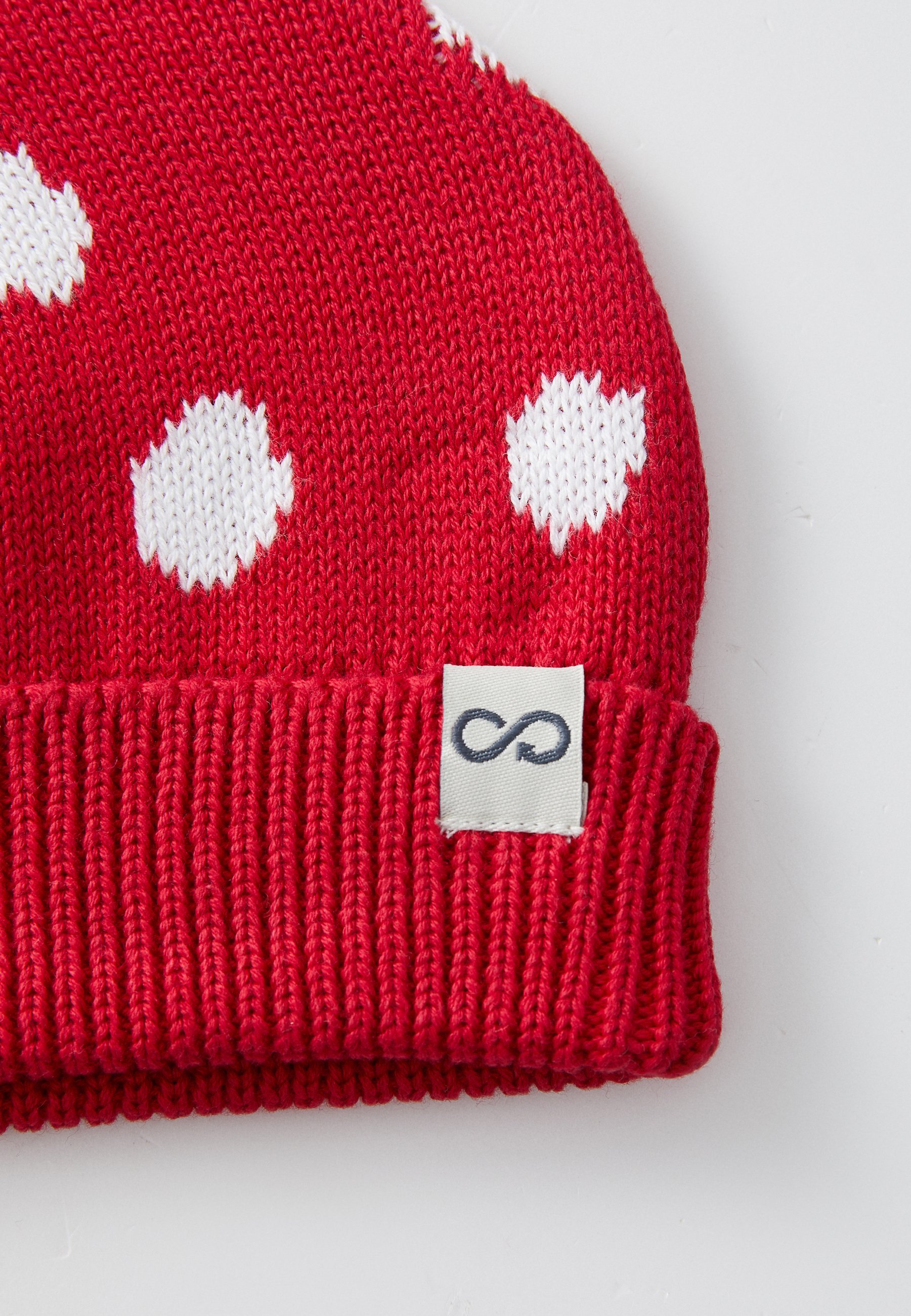 Frugi NOA HAT UNISEX - Muts - rood/champignon