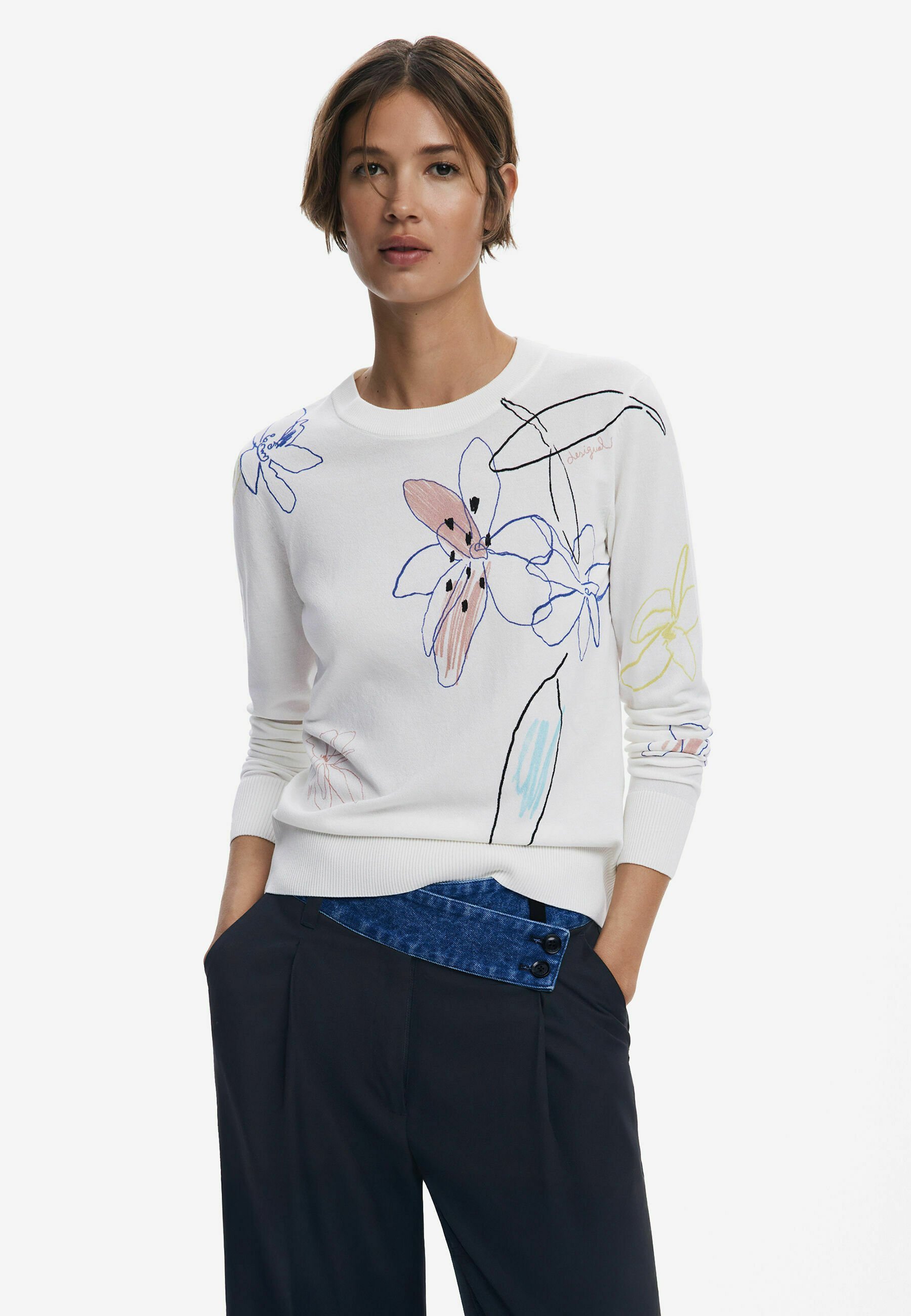 Maglione Desigual - bianco