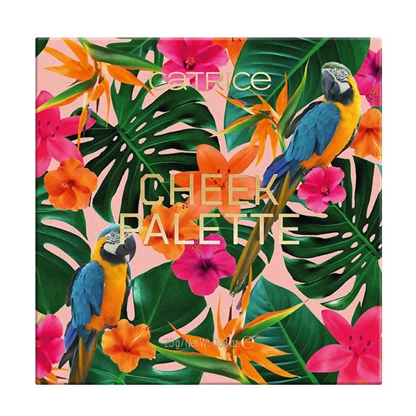 Tropisk eksotisk blush-palette | 10 g