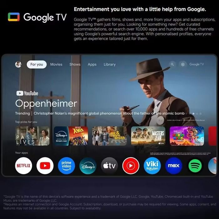 Xiaomi TV Stick 4K di seconda generazione - Google TV - 2 GB di RAM - 8 GB di memoria interna - Bluetooth 5.2
