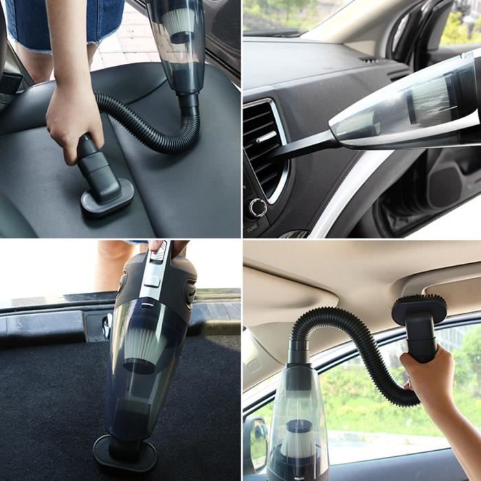 Mini Handheld Car Vacuum Cleaner, Cordless Cleaning, 3200Kpa, 120W