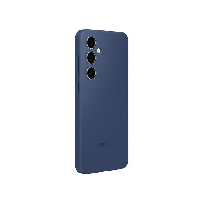 Custodia in silicone per Samsung Galaxy S24 FE Blu
