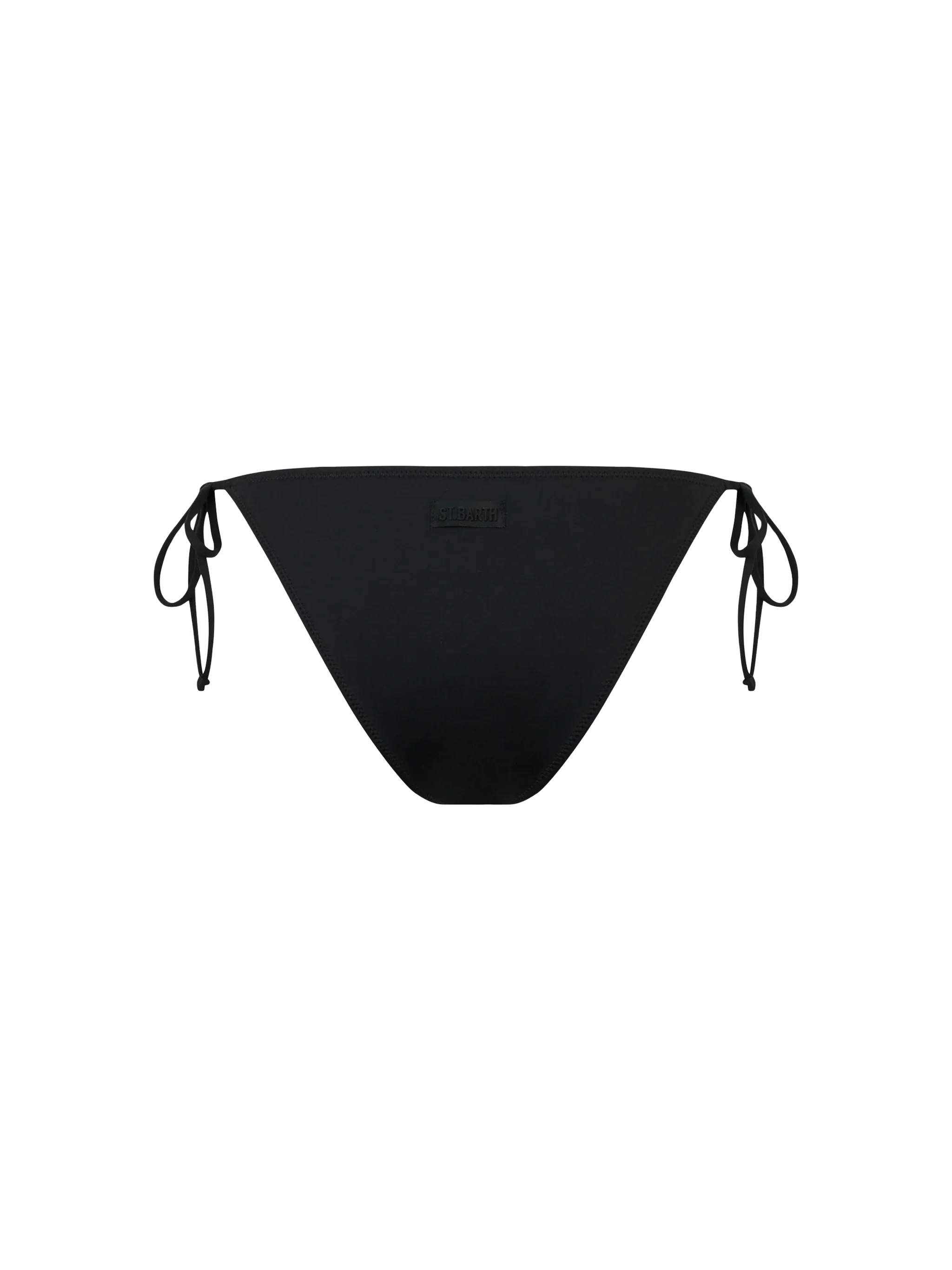 Braguita de baño clásica para mujer Virgo en color negro.
