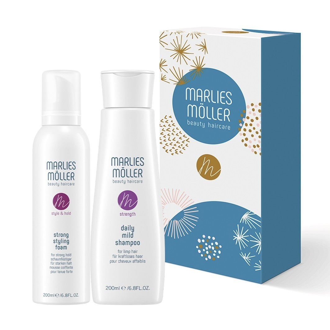 Declaré Haarpflegeset Weihnachtsset 2 Bestseller Tägliches Mildes šampon Starker Styling-Schaum - 1 Stück