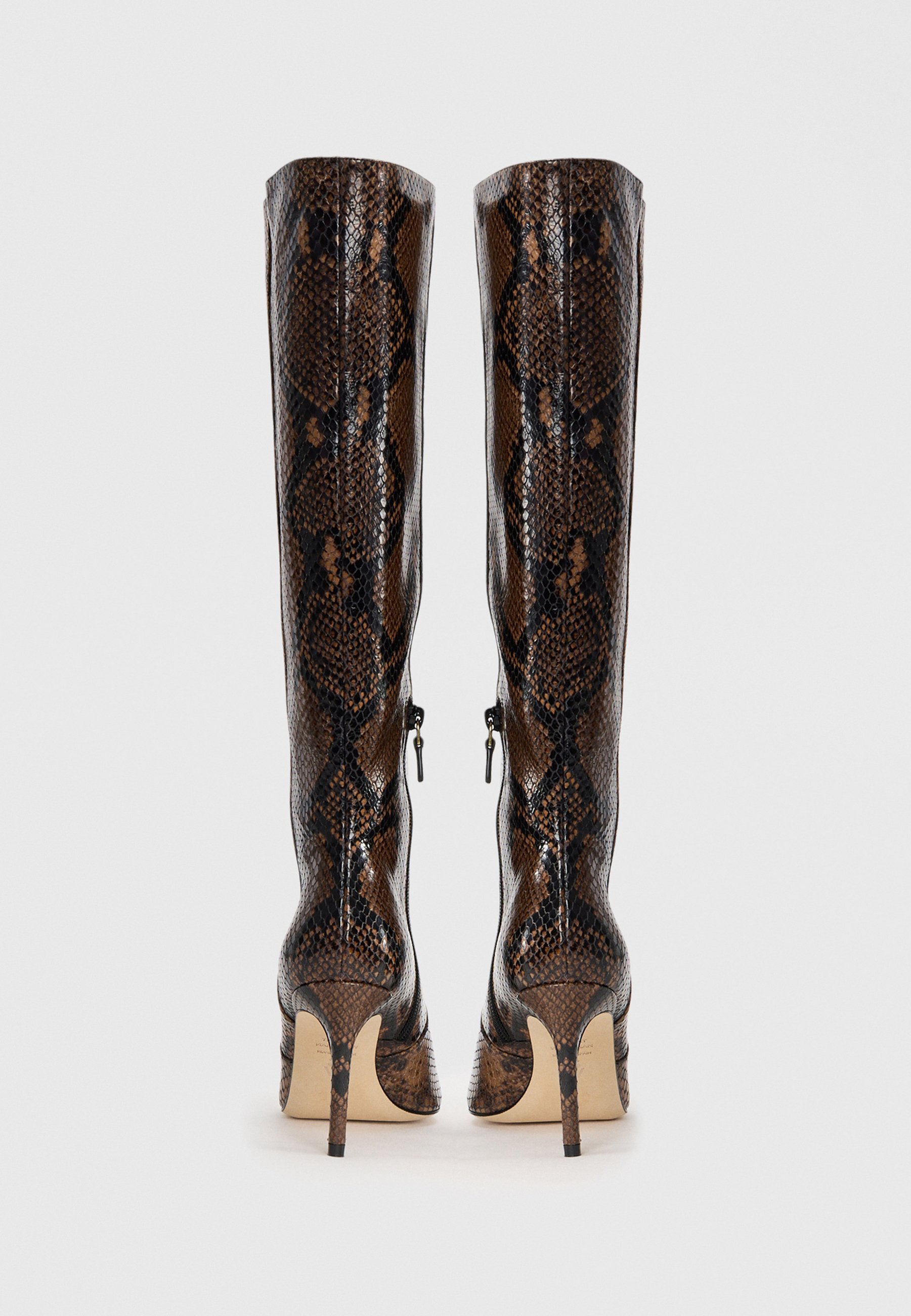 Stuart Weitzman POWER 85 - Laarzen met hoge hakken - espresso