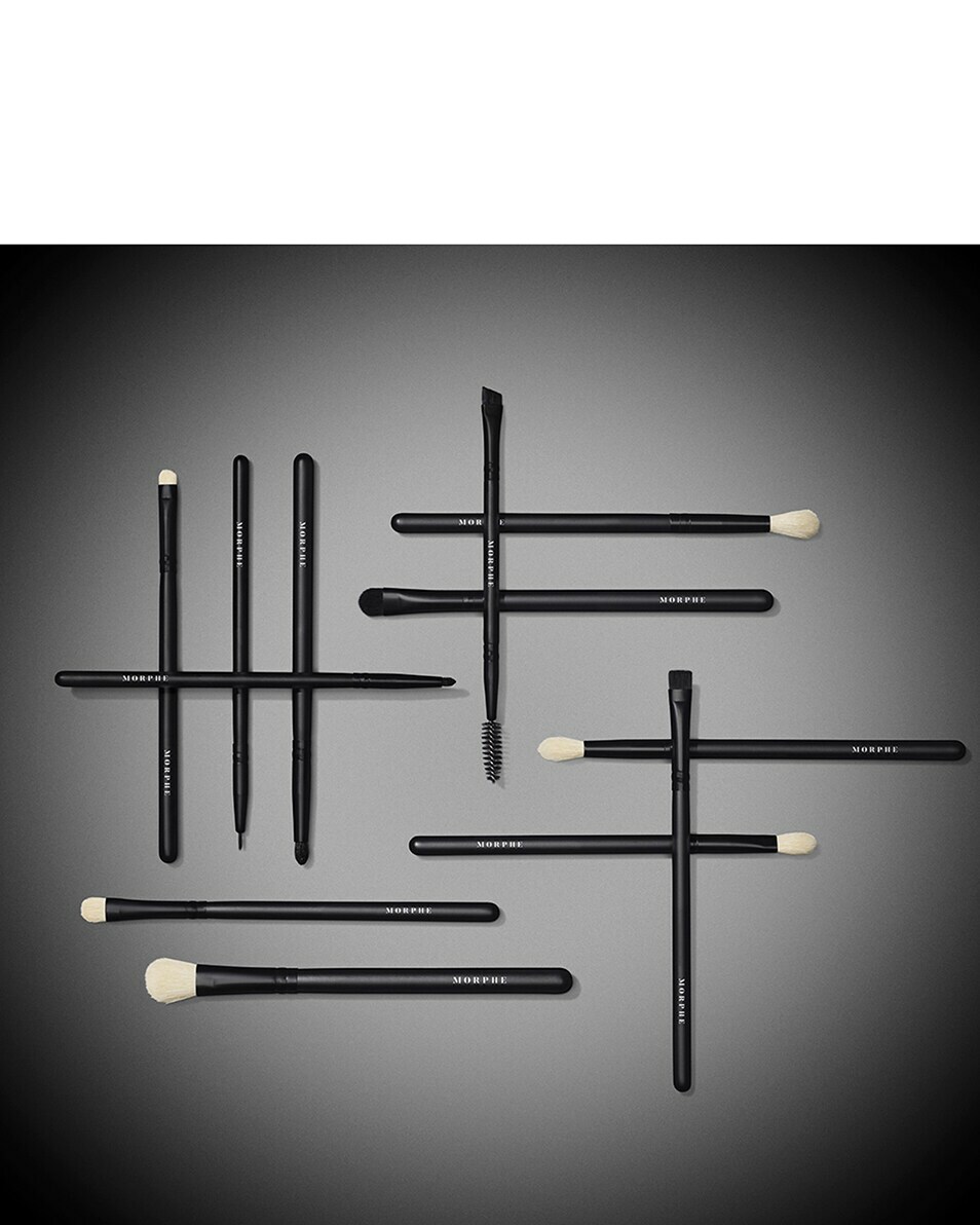 MORPHE EYE OBSESSED 12-DELIGE SET MET OOGSCHADUWKWASTJES   TASJE