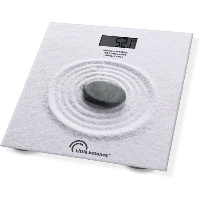 Balanza de baño - LITTLE BALANCE - USB-C - Zen