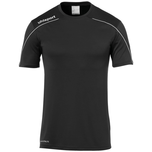  Maillot Stream 22 à manches courtes noir Uhlsport