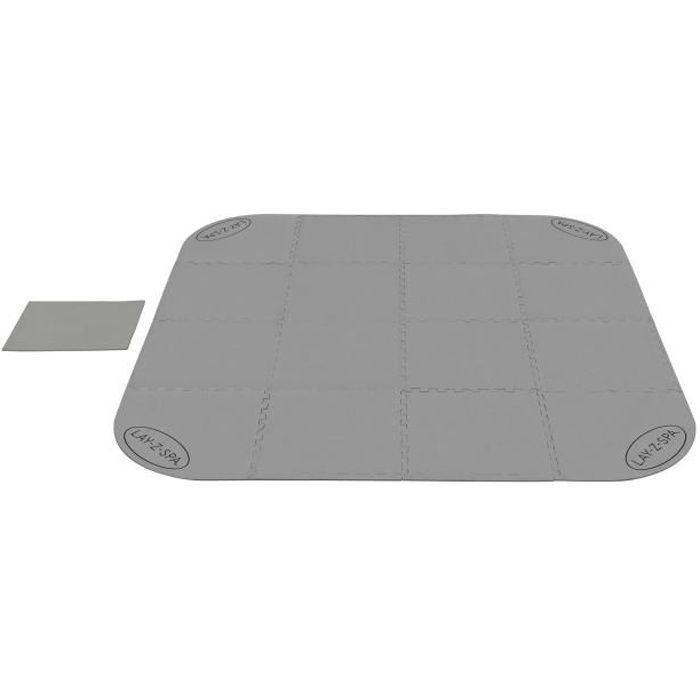 BESTWAY - Alfombrilla para spas Lay-Z-Spa® cuadrados o redondos, 196 x 196 cm