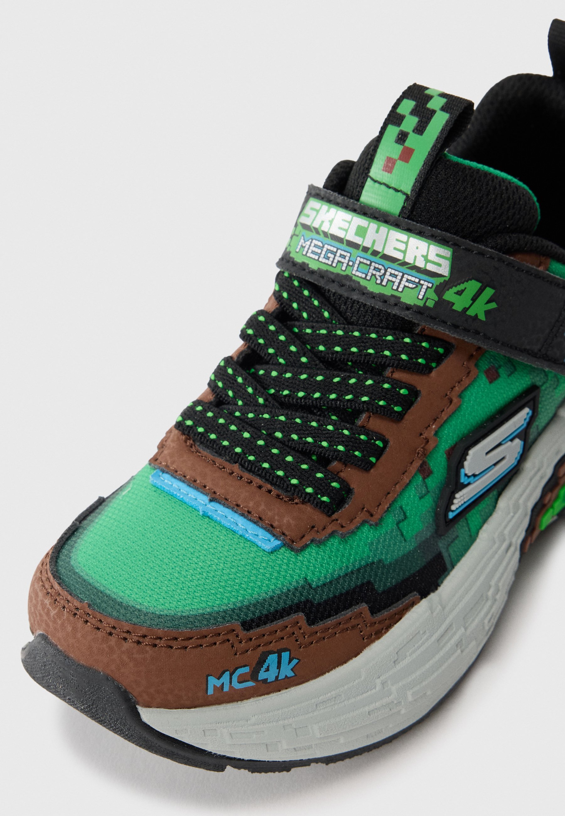 Skechers MEGA CRAFT 4K - Sneakers - bruin/groen/meerkleurig