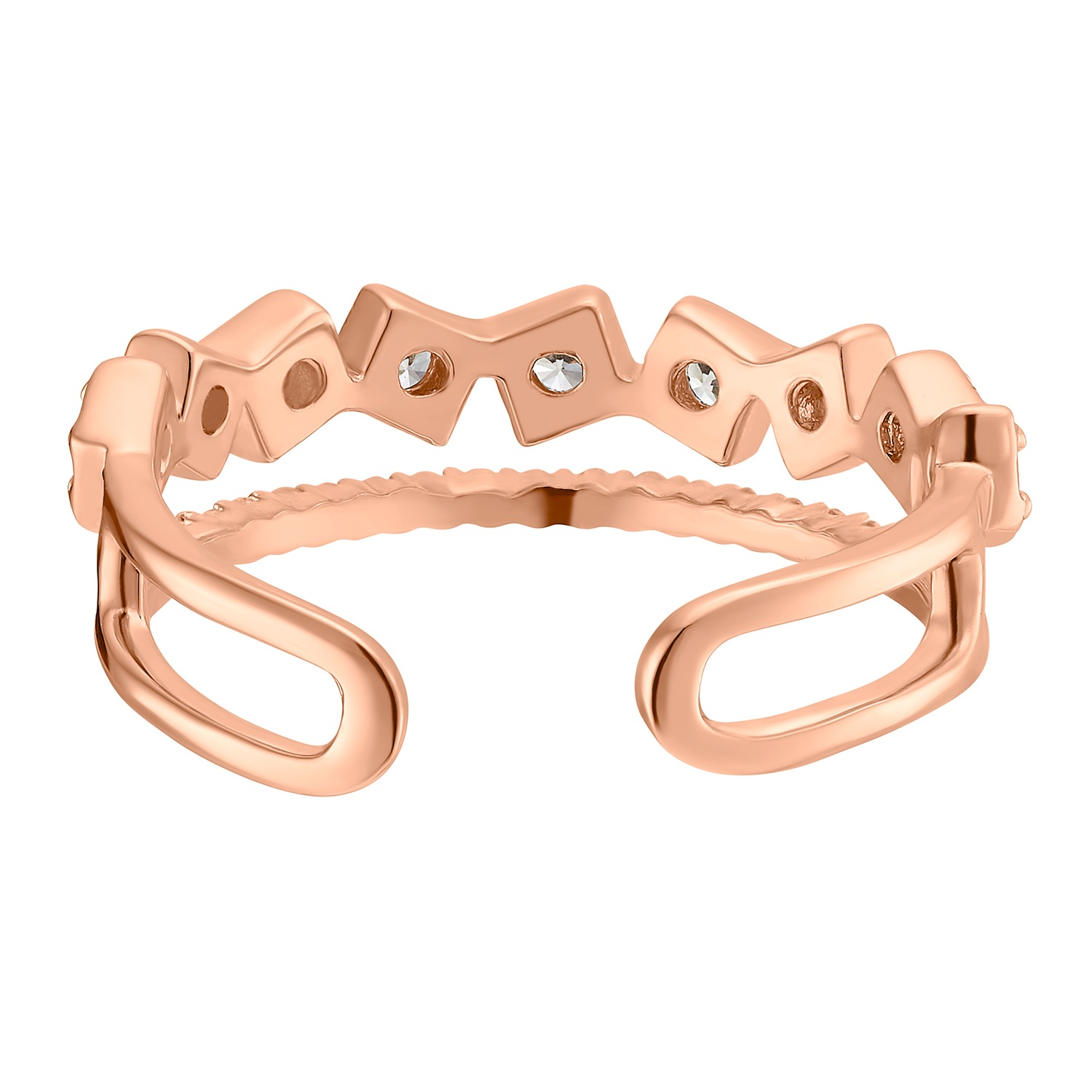 Heideman Bague Lina couleur or rose