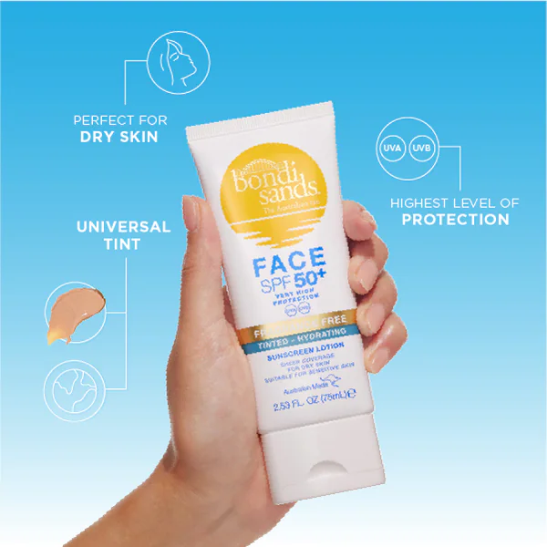 Bondi Sands SPF 50+ FF hydratační tónovací pleťové mléko 75ml