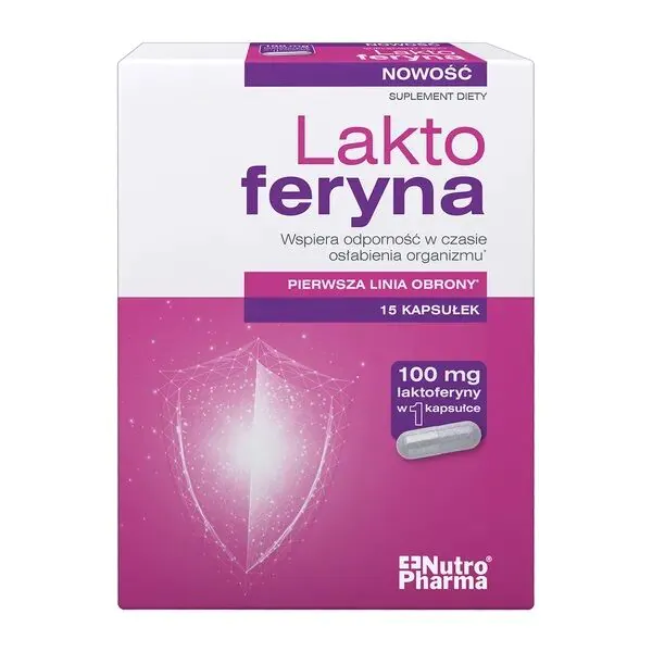 Laktoferyna 15 kapsułek