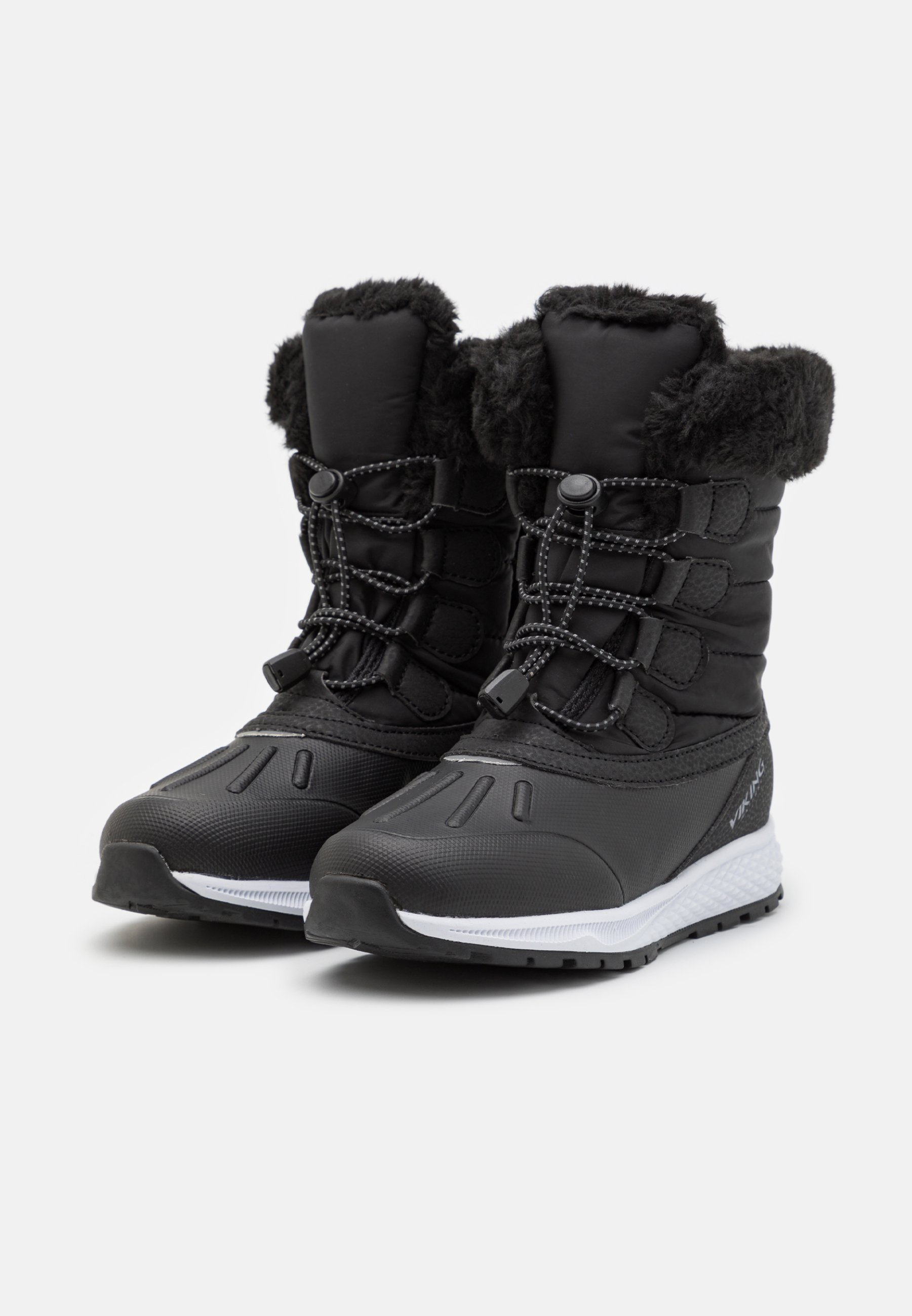 Viking EQUIP WARM WP ZIP UNISEX - Winterlaarzen - zwart/graniet