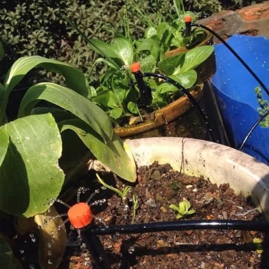 Kit d’arrosage goutte à goutte goutteurs D