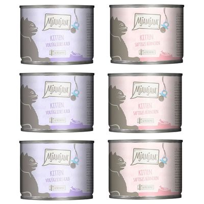 Blandingspakke MjAMjAM Kitten 6 x 200 g