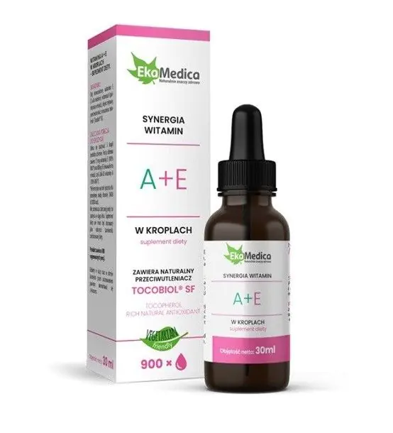 EkaMedica Witaminy A+E, Krople