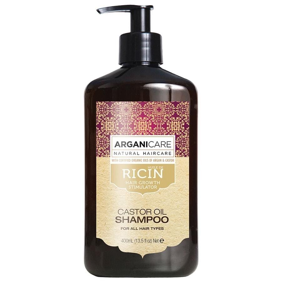 Šampón na vlasy Arganicare s ricínovým olejom – 50 ml